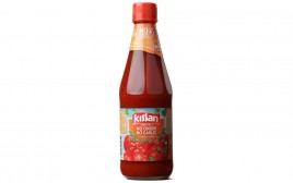 Kissan No Onion No Garlic Tomato Sauce  Glass Bottle  500 grams